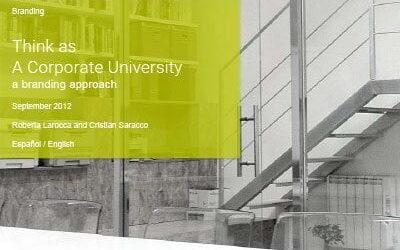 Think as a Corporate University | Branding point of view