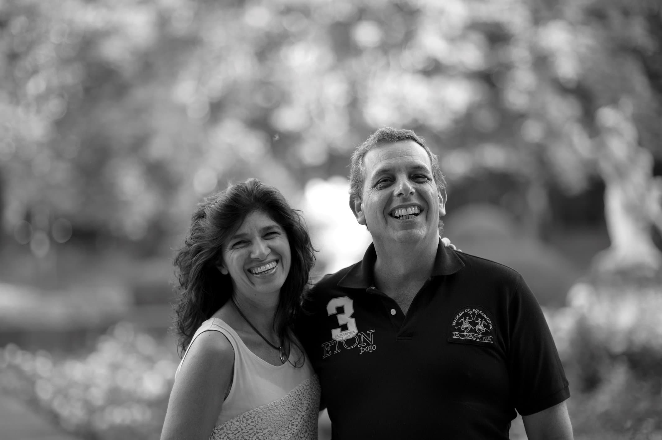 Roberta Larocca and Cristian Saracco