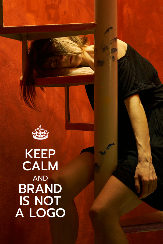 Keep Calm y la marca no es un logotipo